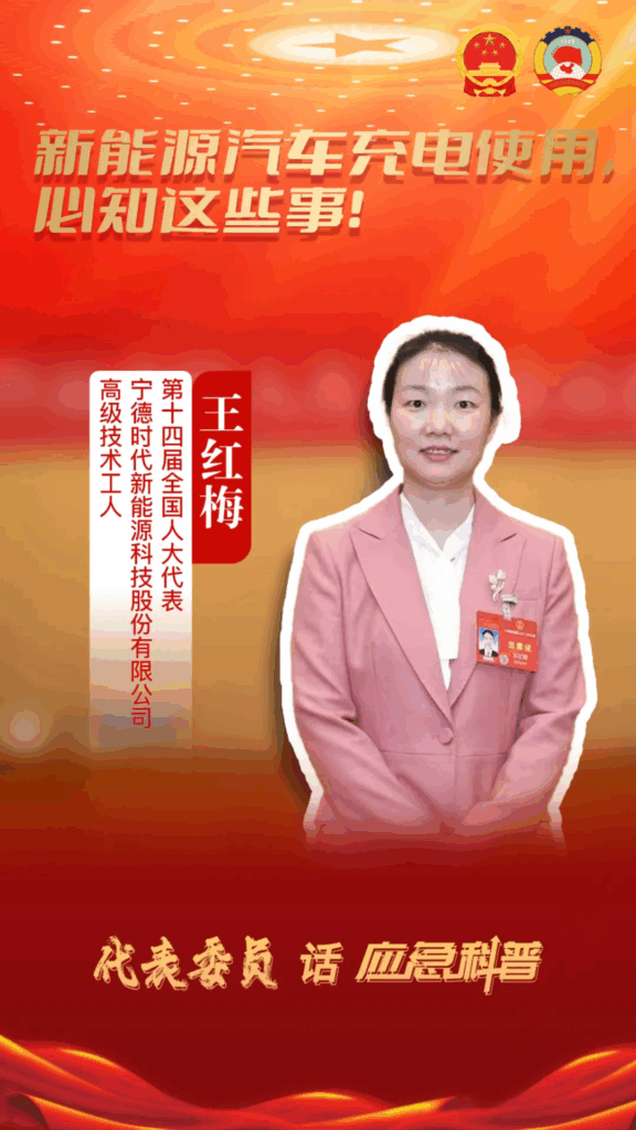 全国人大代表王红梅：新能源汽车充电使用，必知这些事！